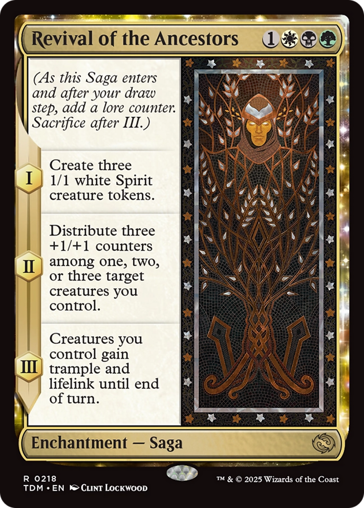 Revival of the Ancestors [Tarkir: Dragonstorm] Foil