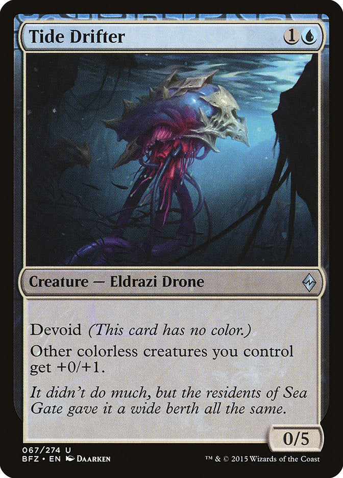 Tide Drifter [Battle for Zendikar] Foil