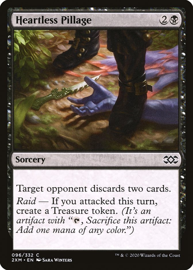 Heartless Pillage [Double Masters] Foil