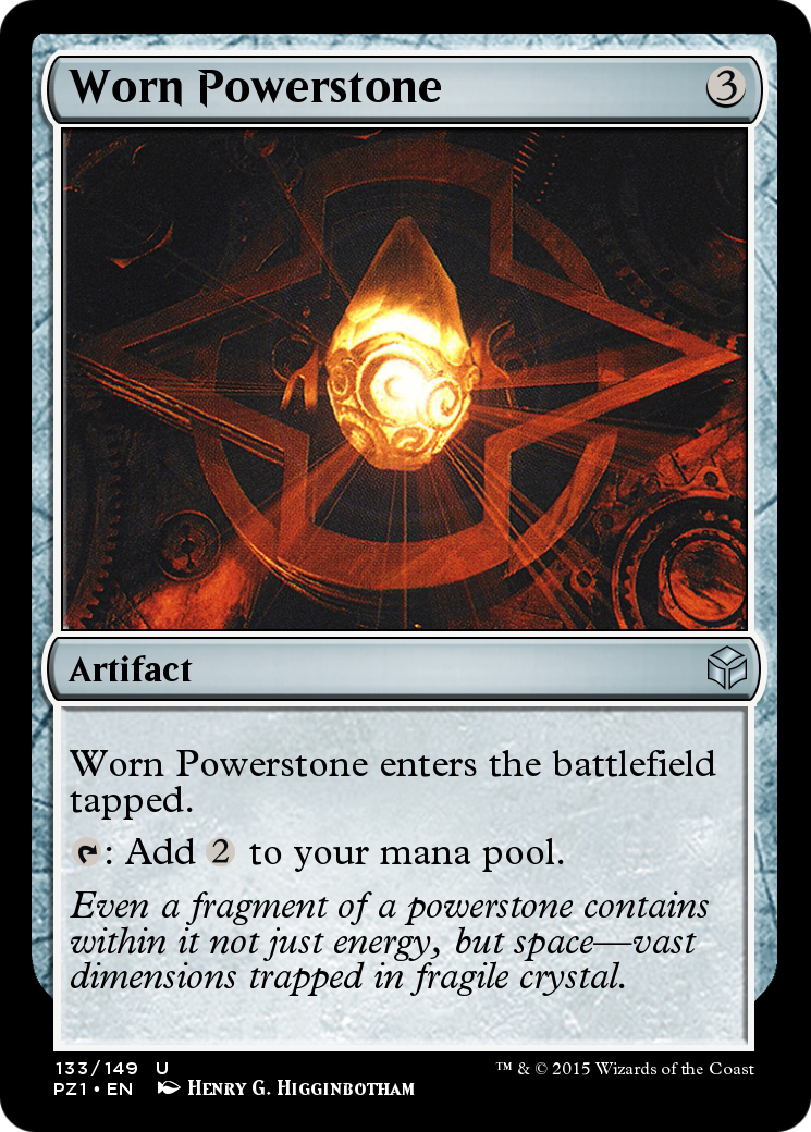 Worn Powerstone  [Legendary Cube Prize Pack] Foil
