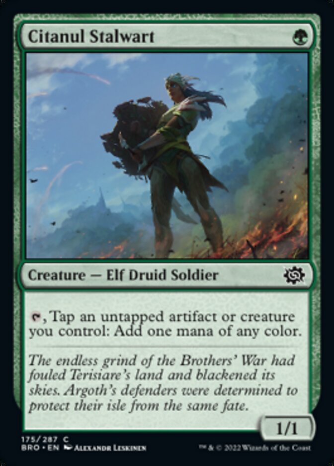 Citanul Stalwart [The Brothers' War] Foil