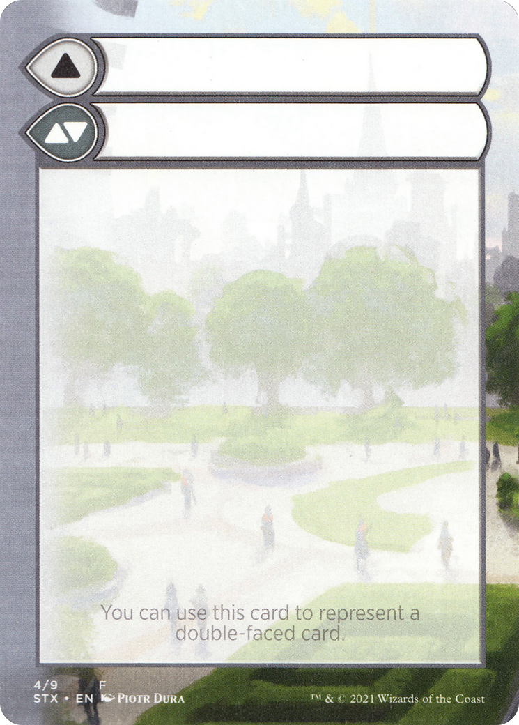 Double-Faced Substitute Card  [Strixhaven: School of Mages Substitute Cards] (Borderless)
