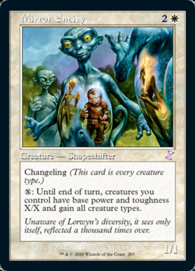 Mirror Entity (Timeshifted) [Time Spiral Remastered] Foil
