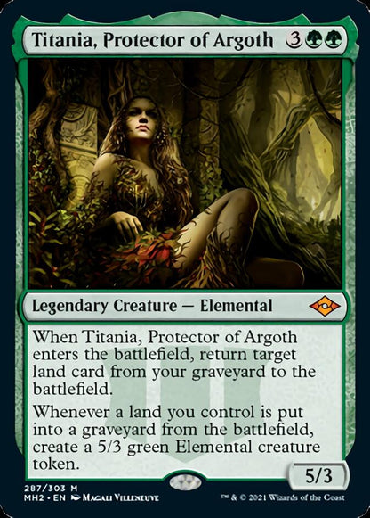 Titania, Protector of Argoth [Modern Horizons 2] Foil
