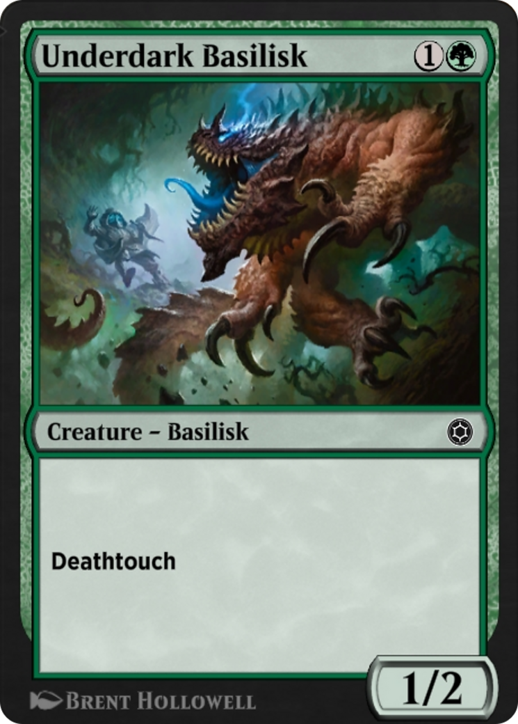 Underdark Basilisk  [Alchemy Horizons: Baldur's Gate]