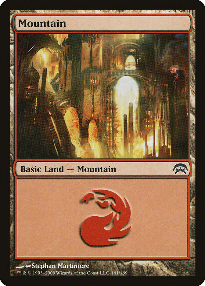 Mountain (161) [Planechase] Foil