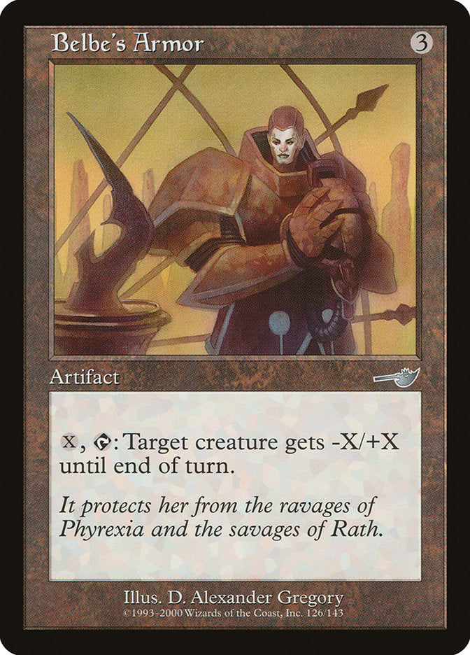 Belbe's Armor [Nemesis] Foil