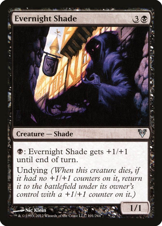 Evernight Shade [Avacyn Restored] Foil