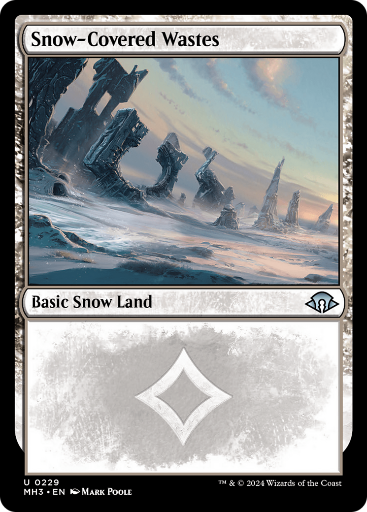 Snow-Covered Wastes (0229) [Modern Horizons 3] Foil