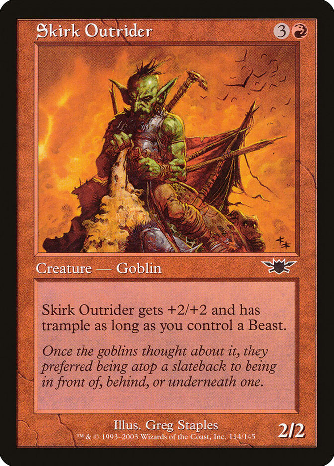 Skirk Outrider [Legions] Foil