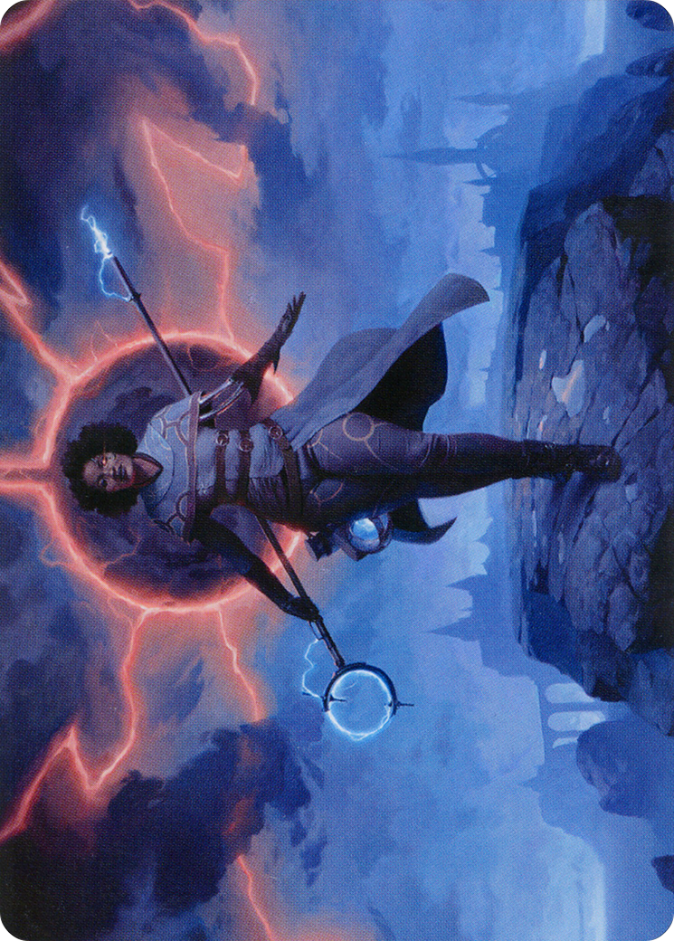 Rona, Herald of Invasion // Rona, Herald of Invasion  [March of the Machine Art Series] (Borderless) Foil