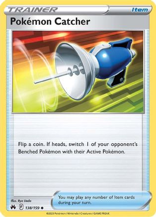 Pokemon Catcher (138/159) [Sword & Shield: Crown Zenith] Reverse Holofoil