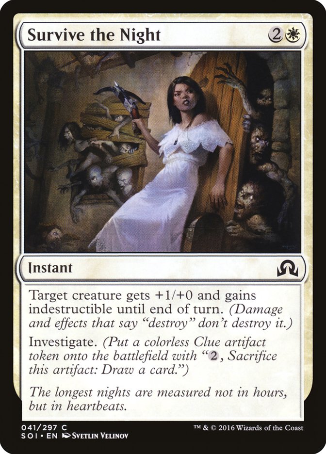 Survive the Night [Shadows over Innistrad] Foil