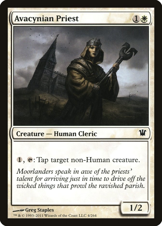 Avacynian Priest [Innistrad] Foil