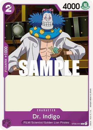 Dr. Indigo (ST05-015) - [Starter Deck 5: Film Edition]