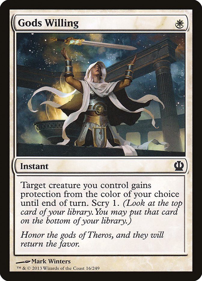Gods Willing [Theros] Foil