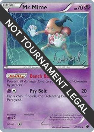 Mr. Mime (47/116) (Emerald King - Andrew Estrada) [World Championships 2014]
