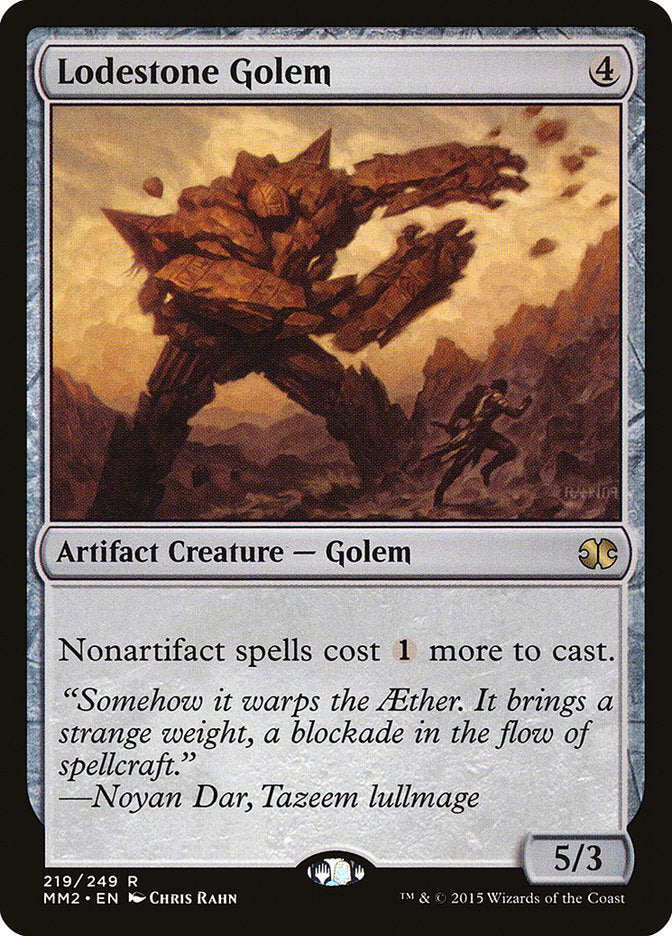 Lodestone Golem [Modern Masters 2015] Foil