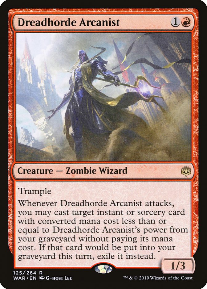 Dreadhorde Arcanist [War of the Spark] Foil