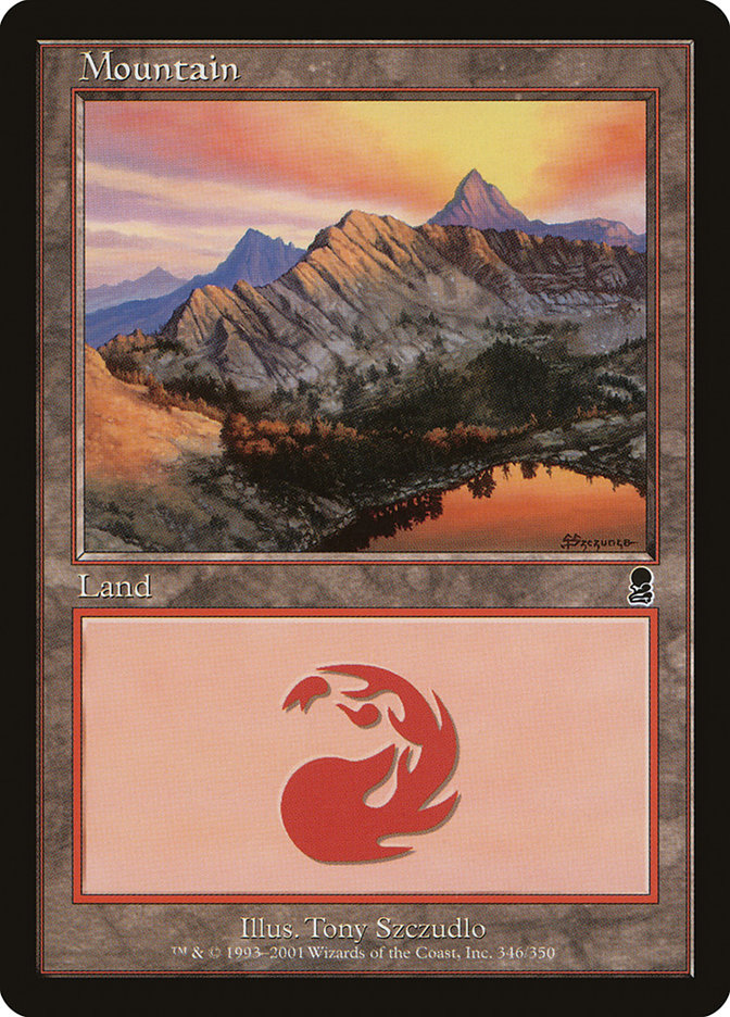 Mountain (346) [Odyssey] Foil