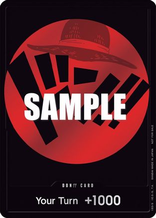 DON!! Card (Red) - [One Piece Promotion Cards] Foil