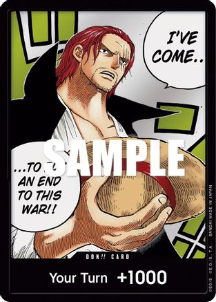 DON!! Card (Manga) - [Paramount War] Foil