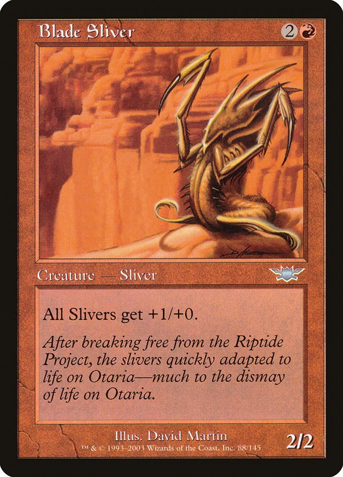 Blade Sliver [Legions] Foil