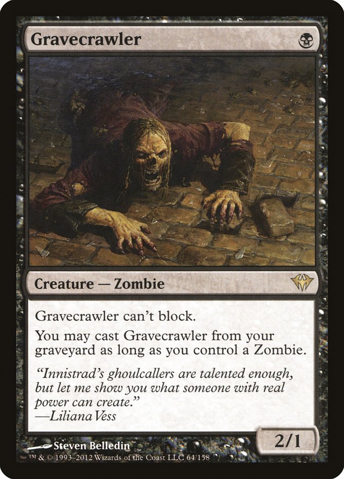 Gravecrawler [Dark Ascension] Foil