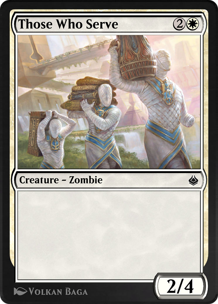 Those Who Serve  [Amonkhet Remastered]