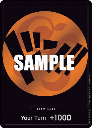 DON!! Card (Orange) - [One Piece Promotion Cards] Foil
