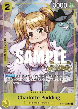 Charlotte Pudding (Offline Regional 2023) [Participant] (ST07-008) - [One Piece Promotion Cards] Foil