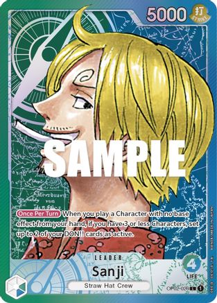 Sanji (Alternate Art) (OP02-026) - [Paramount War] Foil