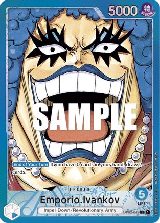 Emporio.Ivankov (049) (Alternate Art) (OP02-049) - [Paramount War] Foil
