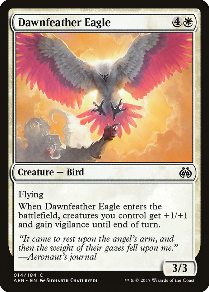 Dawnfeather Eagle [Aether Revolt] Foil