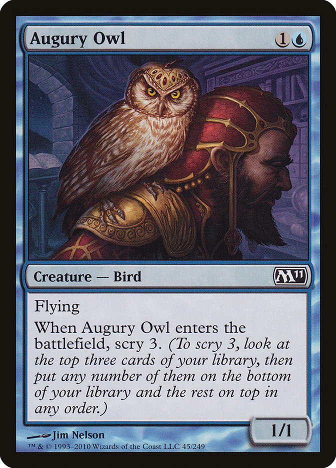 Augury Owl [Magic 2011] Foil