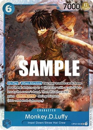 Monkey.D.Luffy (062) (OP02-062) - [Paramount War] Foil