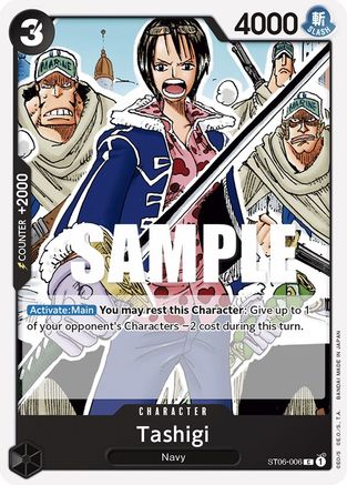Tashigi (ST06-006) - [Starter Deck 6: Absolute Justice]