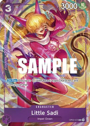 Little Sadi (Alternate Art) (OP02-073) - [Paramount War] Foil
