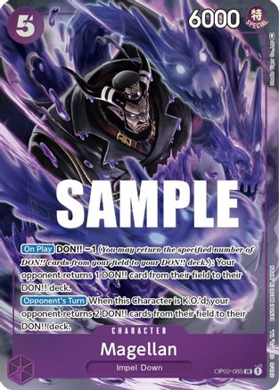 Magellan (085) (Alternate Art) (OP02-085) - [Paramount War] Foil