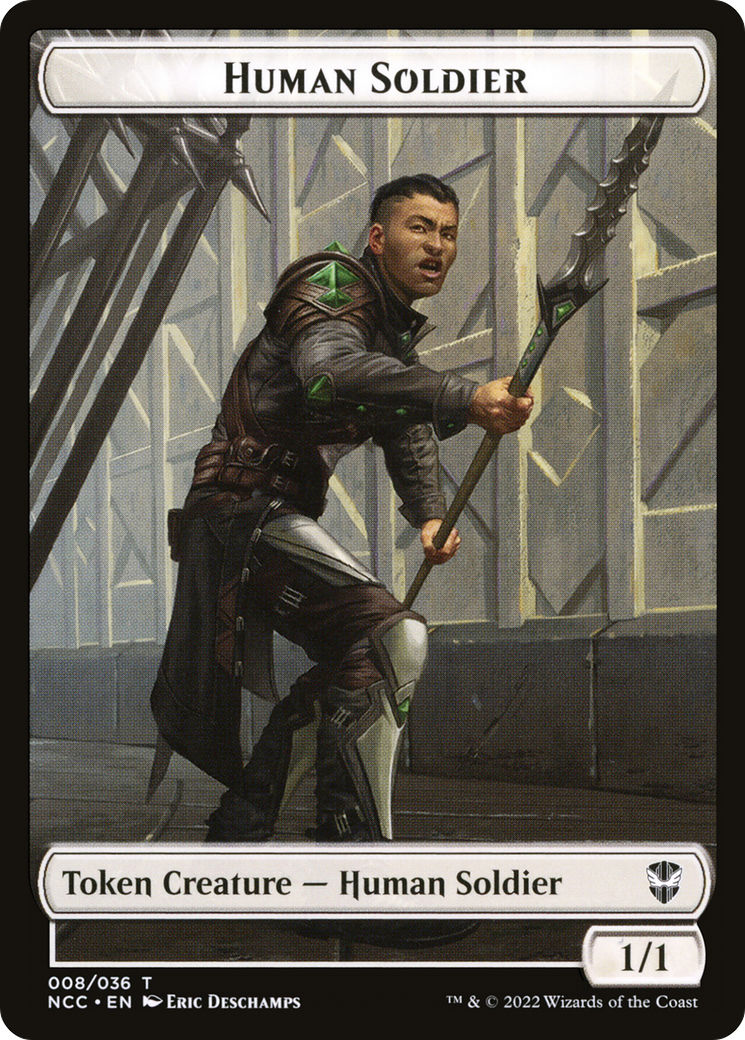 Human Soldier  [New Capenna Commander Tokens]