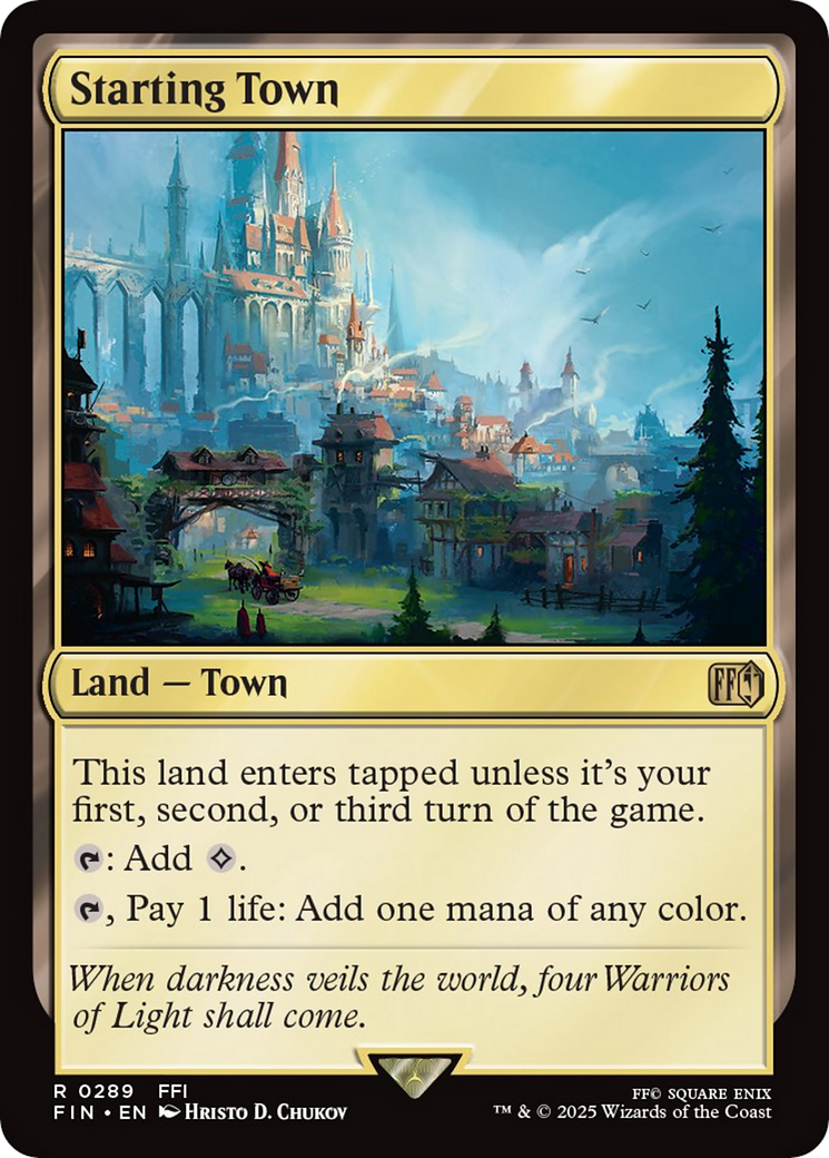 Starting Town [FINAL FANTASY] Foil
