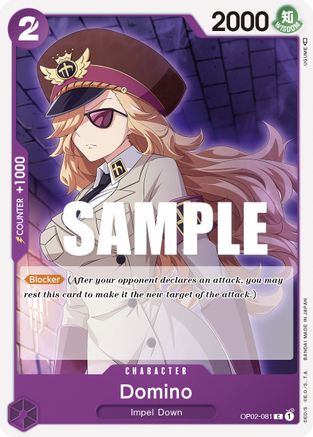 Domino (OP02-081) - [Paramount War]