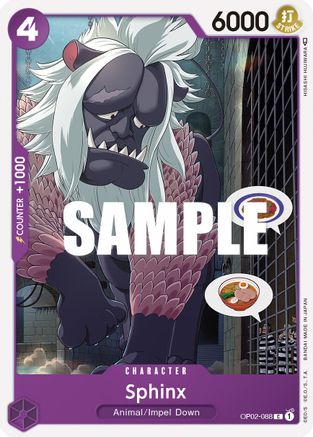 Sphinx (OP02-088) - [Paramount War]