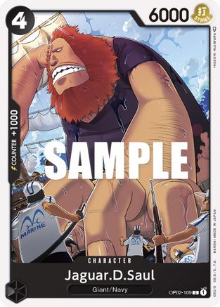 Jaguar.D.Saul (OP02-109) - [Paramount War]