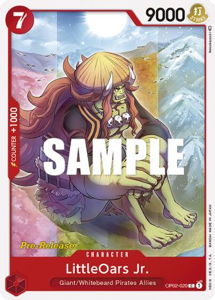 LittleOars Jr. (OP02-020) - [Paramount War Pre-Release Cards]