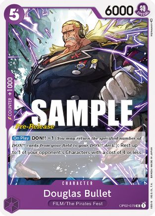 Douglas Bullet (OP02-079) - [Paramount War Pre-Release Cards]