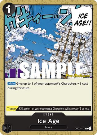 Ice Age (OP02-117) - [Paramount War Pre-Release Cards]