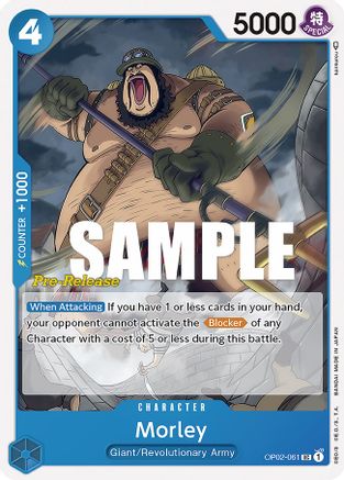 Morley (OP02-061) - [Paramount War Pre-Release Cards]