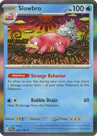 Slowbro (043/198) [Scarlet & Violet: Base Set] Reverse Holofoil
