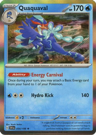 Quaquaval (054/198) [Scarlet & Violet: Base Set] Reverse Holofoil